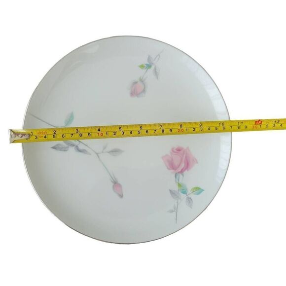 Sango Etude Pink Roses Vintage Fine China Replacement Dinner Plate 10.5 Inch - Picture 13 of 13